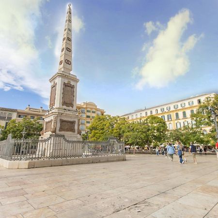 Homely Malaga San Juan De Letran Plaza De La Merced Exterior foto